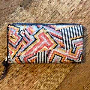 Tory Burch multi-colored wallet